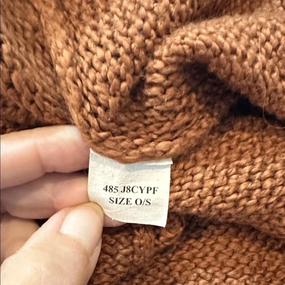 Blue Fish Cozy Brown Knit Cardigan with Pockets - Picture 11 of 11